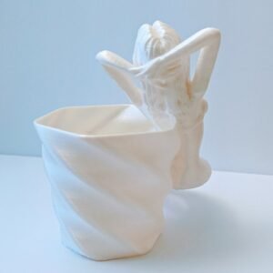 Mermaid Flower Pot 3d Printed