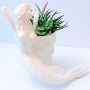 Mermaid Flower Pot 3d Printed