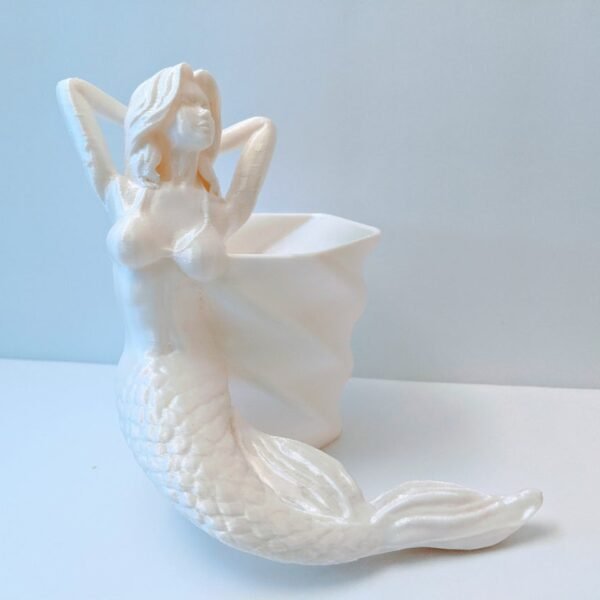 Mermaid Flower Pot 3d Printed