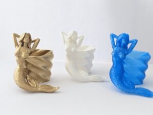Mermaid Flower Pot 3d Printed