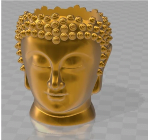 Mindful Buddha Pot