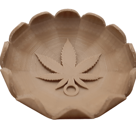 Weed Leaf Ashtray from stuffsdotcom buy online