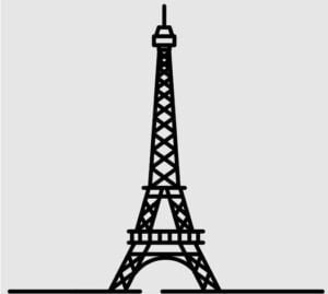 2D Eiffel Tower