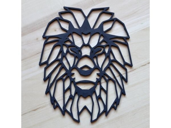 Lion Wall Sculpture 2D