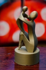 Mother and Child Statue