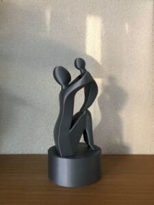 Mother and Child Statue