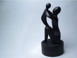 Mother and Child Statue