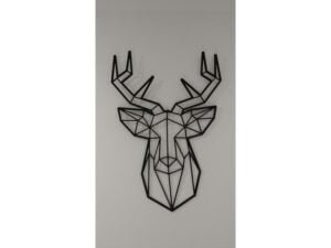 2D Origami Deer Head