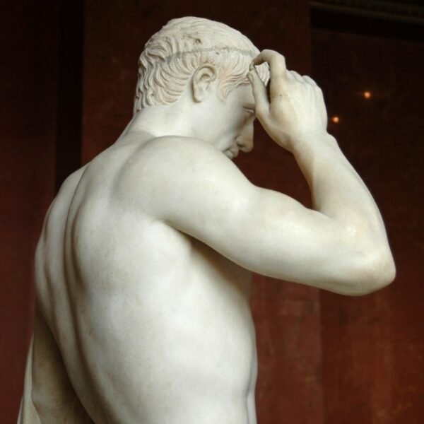 Marcellus as Hermes Logios Statue from Royal Cast Collection at SMK in Denmark