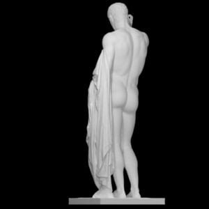 Marcellus as Hermes Logios Statue from Royal Cast Collection at SMK in Denmark