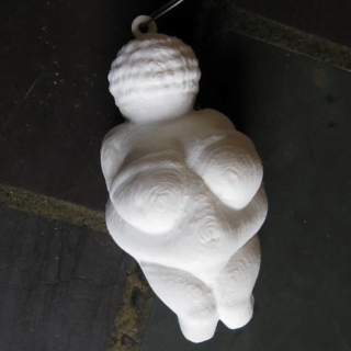 Venus of Willendorf Small Pendant Ornament Keychain