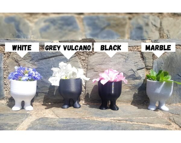 Space Explorer Plant Pot - Planter Pot with legs - Planter for cactus and succulents