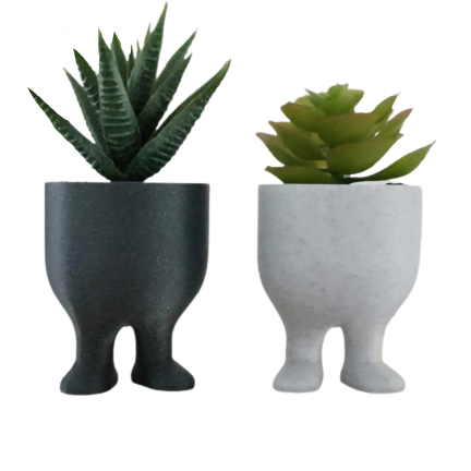 Space Explorer Plant Pot - Planter Pot with legs - Planter for cactus and succulents