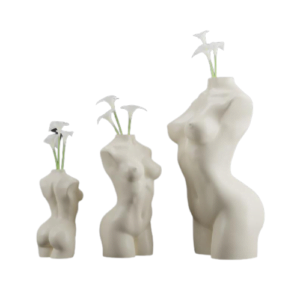Nude Woman Vase, Woman Body Sculpture