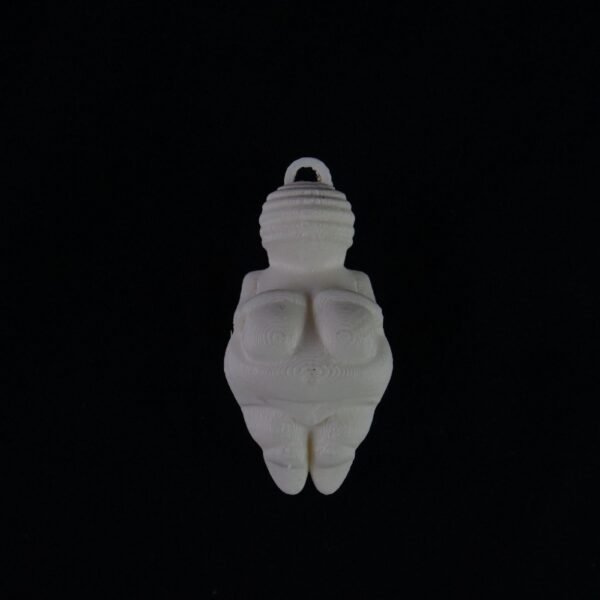 Venus Of Willendorf Pendant - Female Goddess Keychain