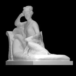 Pauline Bonaparte as Venus Victorious Statue