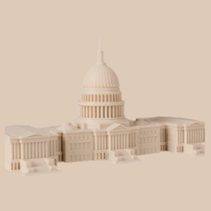 US Capitol Building Replica Washington DC 3d printed