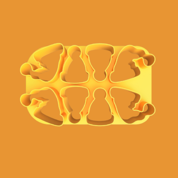 Cookie Cutter Bobble Hat (2x4)