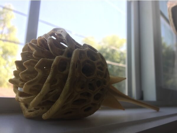 Voronoi Gold Rose for Mother's Day, Valentine's Day, Anniversary, Birthday, etc!