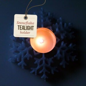 Snowflake Tealight Candle Holder