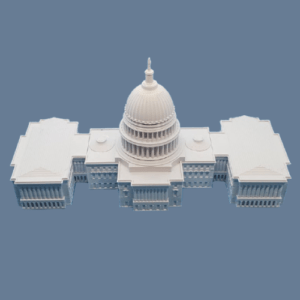 US Capitol Building Replica Washington DC 3d printed