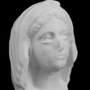 Replica Of Veiled Woman at The Louvre, Paris