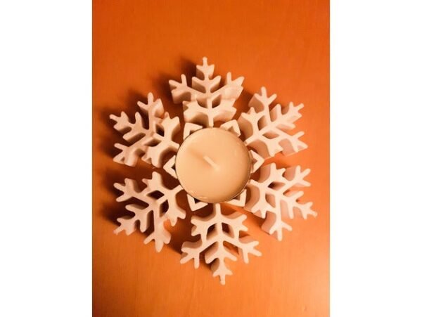 Snowflake Tealight Candle Holder