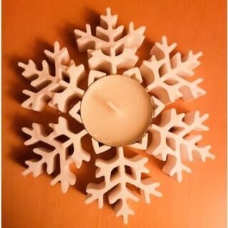 Snowflake Tealight Candle Holder