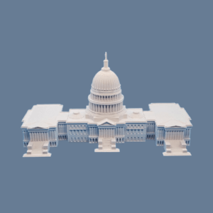 US Capitol Building Replica Washington DC 3d printed