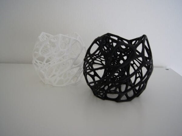 Geometric 3D Printed Lamp
