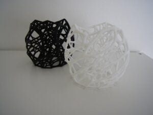 Geometric 3D Printed Lamp