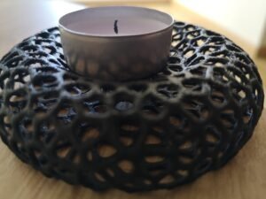 Tealight Holder Voronoi Style - Candle Holder