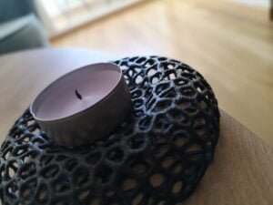 Tealight Holder Voronoi Style - Candle Holder