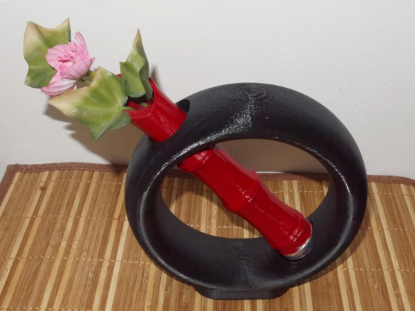 bamboo zen vase 3d printed