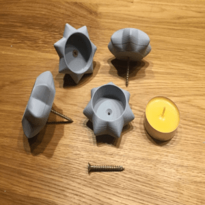 Star Tea light Candle Holder