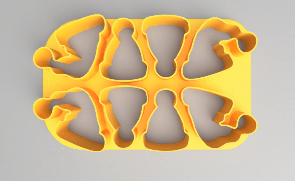 Cookie Cutter Bobble Hat (2x4)