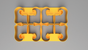 Elf Shoes Cookie Cutter (2x4)