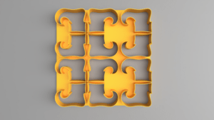 Elf Shoes Cookie Cutter (3x4)