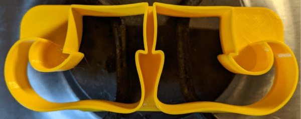 Elf Shoes Cookie Cutter (2x1)