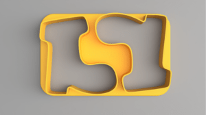 Santa Boot Cookie Cutter (2x1)