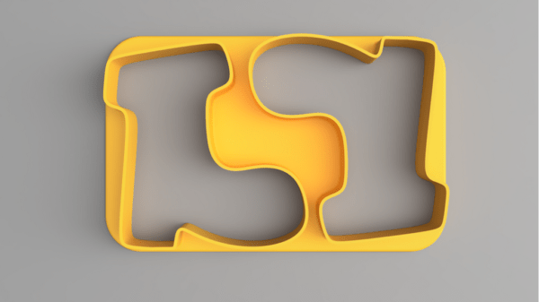 Santa Boot Cookie Cutter (2x1)