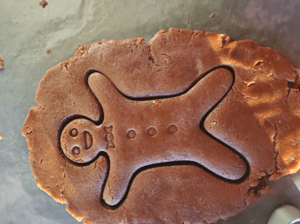 Gingerbread cookie cutter 3d printed