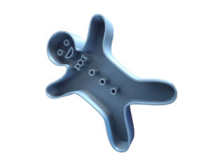 Gingerbread cookie cutter 3d printed