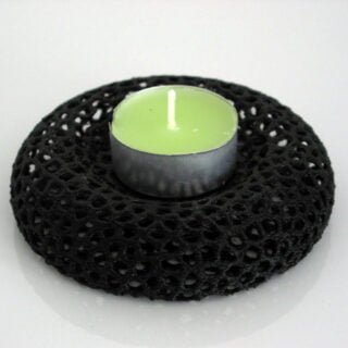 Tealight Holder Voronoi Style - Candle Holder
