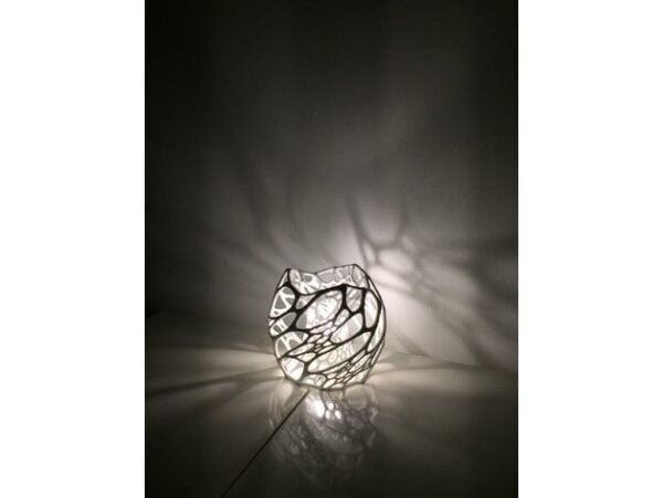 Geometric 3D Printed Lamp