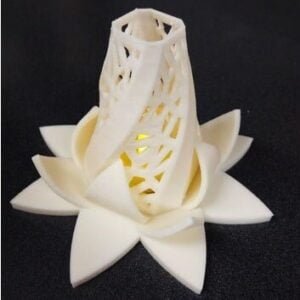 Nested Lotus Blossom Tealight Candle Holder