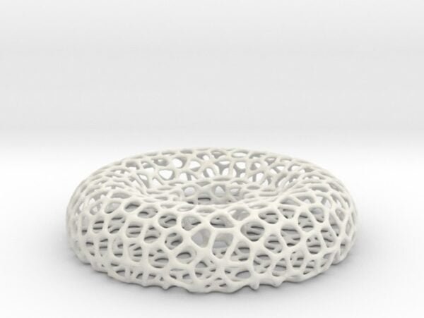 Voronoi Tealight Candle Holder