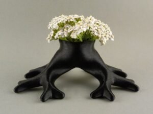 Root Shaped Planter Bamboo Plant Pot 3D Printed