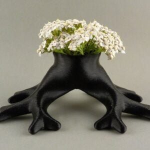 Root Shaped Planter Bamboo Plant Pot 3D Printed