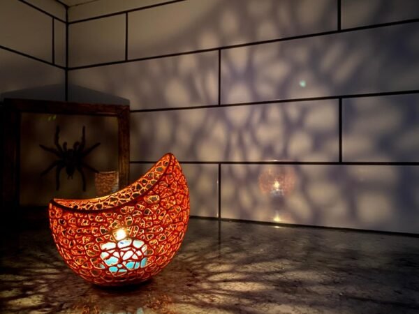 Nested Double Wall Tealight Candle Holder